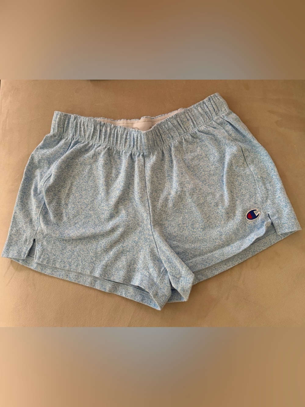 Champion Light Blue Heather Athletic Shorts
